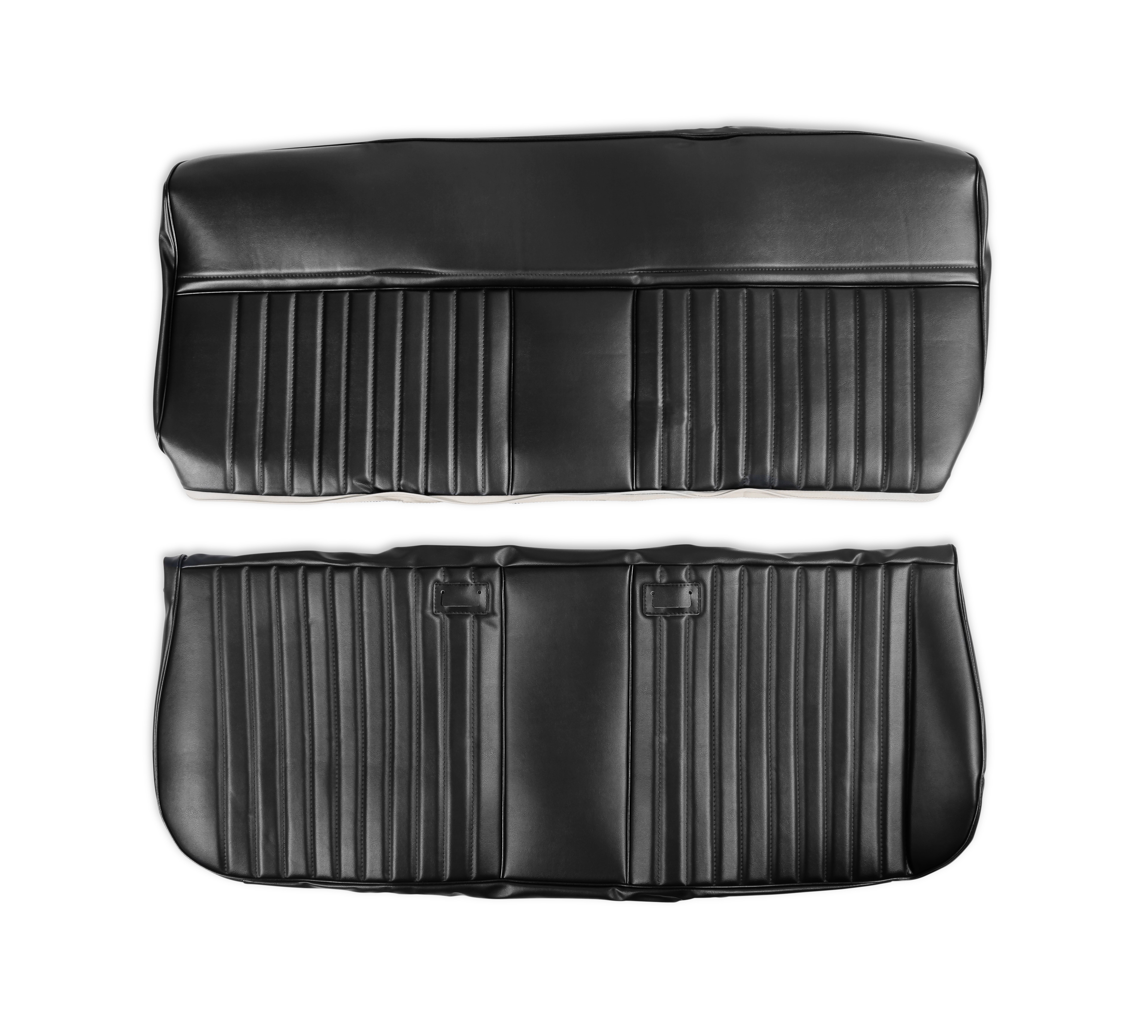 Brothers Trucks 05-315 - C/K Seat Upholstery Kit - Deluxe Pleat Vinyl - Black Brothers Trucks 05-315 - C/K Seat Upholstery Kit - Deluxe Pleat Vinyl - Black