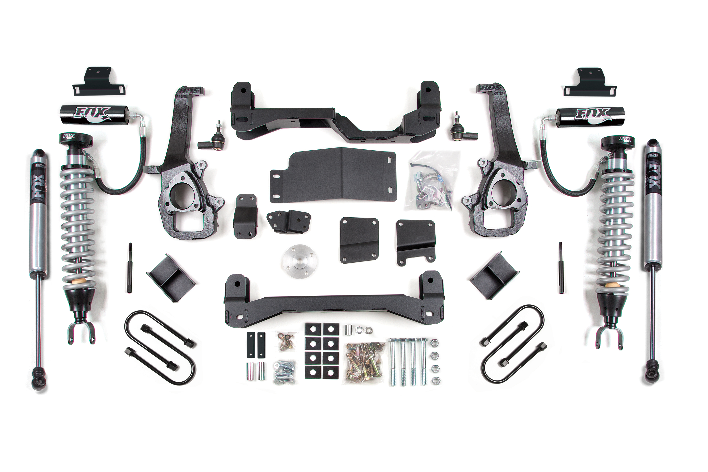 BDS Suspension BDS624F - 6 Inch Lift Kit - FOX 2.5 Coil-Over - Dodge Ram 1500 (06-08) 4WD BDS Suspension BDS624F - 6 Inch Lift Kit - FOX 2.5 Coil-Over - Dodge Ram 1500 (06-08) 4WD