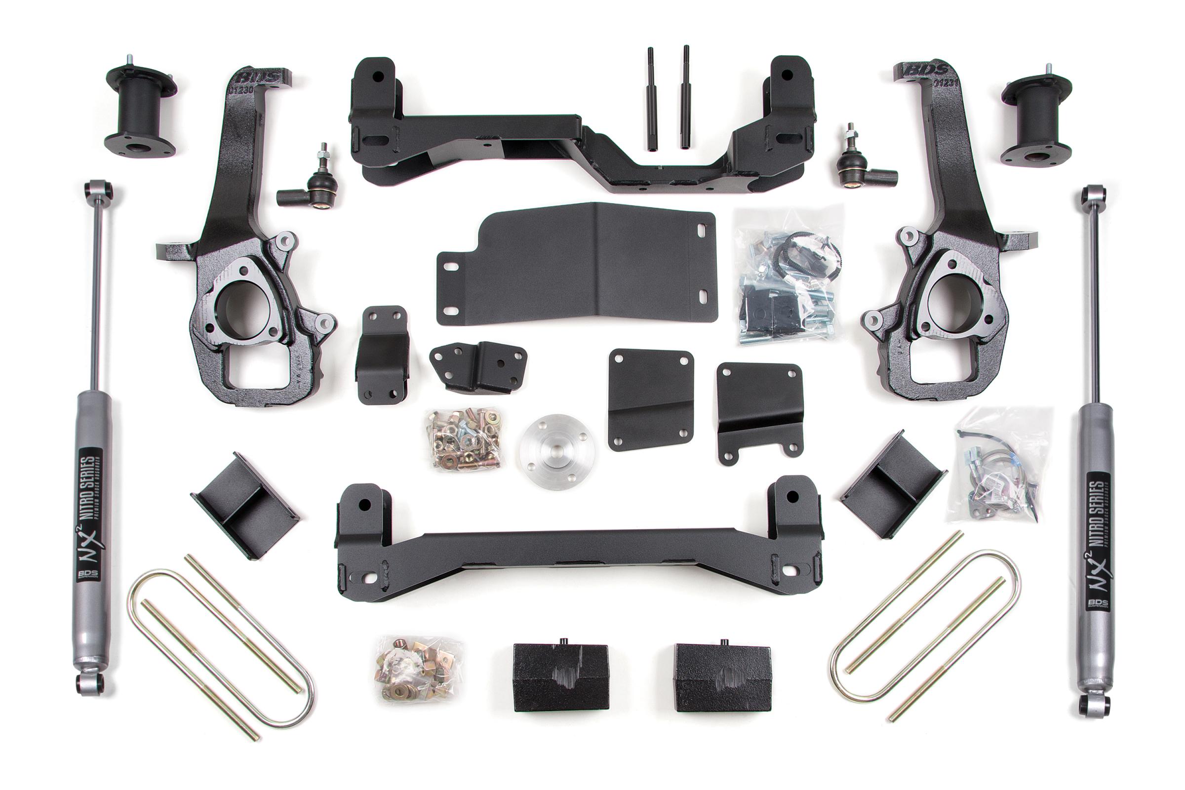 BDS Suspension BDS624H - 6 Inch Lift Kit Dodge Ram 1500 06-08 4WD NX2 Nitro BDS Suspension BDS624H - 6 Inch Lift Kit Dodge Ram 1500 06-08 4WD NX2 Nitro