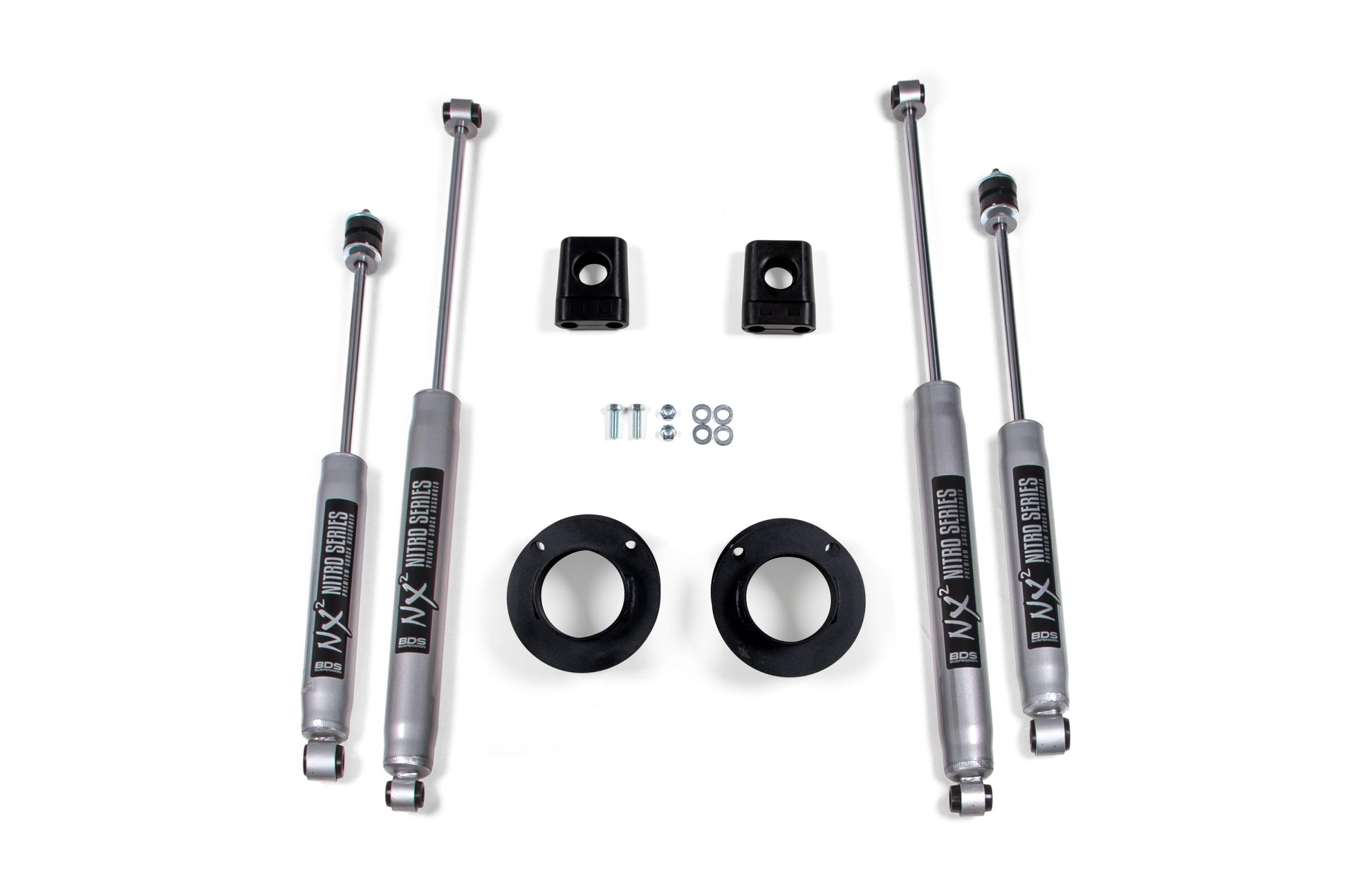 BDS Suspension BDS694H - 2 Inch Leveling Kit Ram 3500 13-24 4WD NX2 Nitro Shocks BDS Suspension BDS694H - 2 Inch Leveling Kit Ram 3500 13-24 4WD NX2 Nitro Shocks