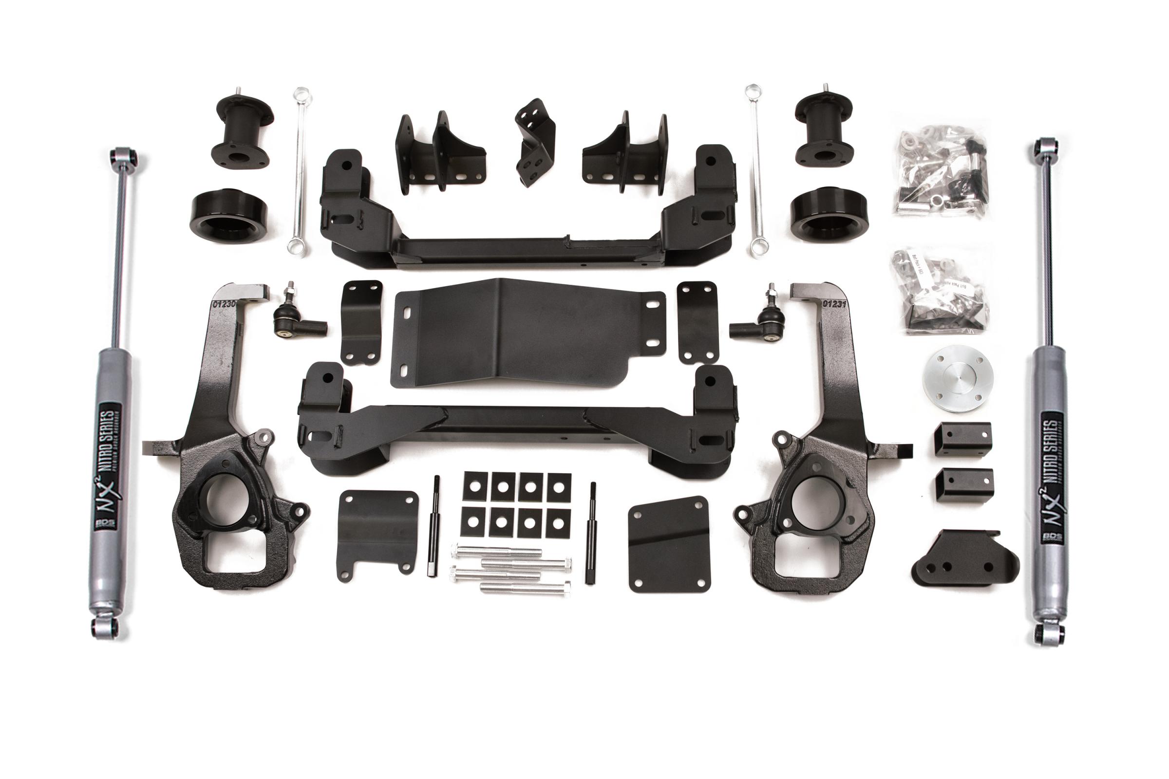 BDS Suspension BDS670H - 4 Inch Lift Kit Ram 1500 13-18 4WD 2 Inch Coil Spacers NX2 Nitro BDS Suspension BDS670H - 4 Inch Lift Kit Ram 1500 13-18 4WD 2 Inch Coil Spacers NX2 Nitro