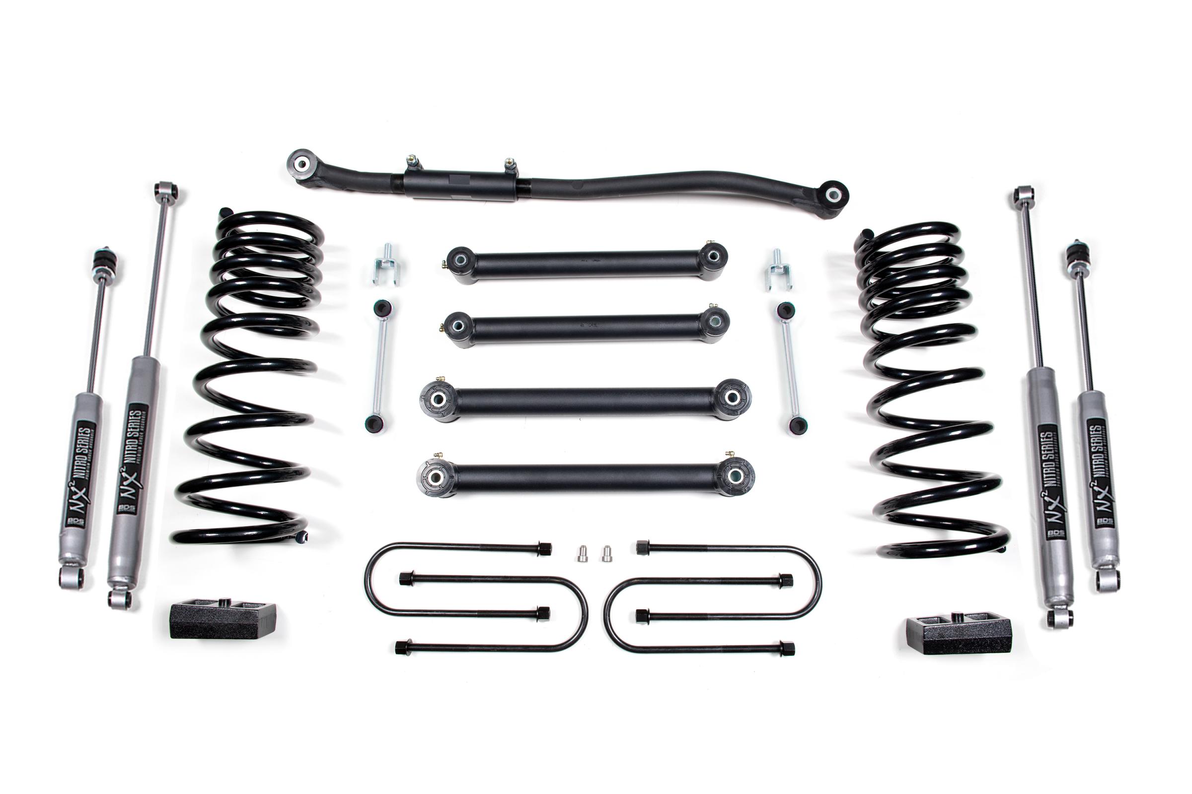 BDS Suspension BDS691H - 3 Inch Lift Kit Dodge Ram 2500 03-13 & 3500 03-12 4WD Diesel 3.5 Inch Axle NX2 Nitro Shocks BDS Suspension BDS691H - 3 Inch Lift Kit Dodge Ram 2500 03-13 & 3500 03-12 4WD Diesel 3.5 Inch Axle NX2 Nitro Shocks