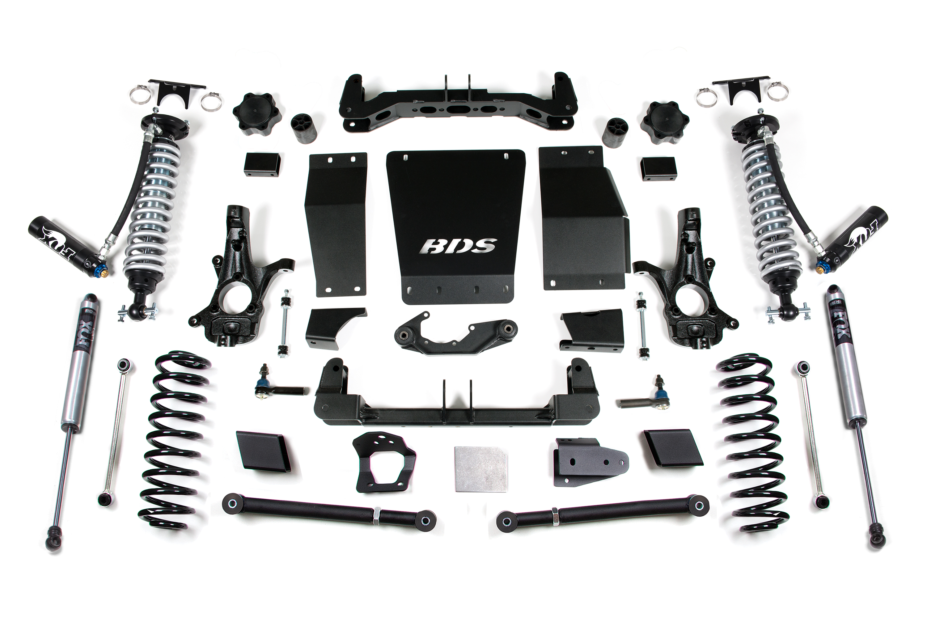 BDS Suspension BDS731FDSC - 6 Inch Lift Kit - FOX 2.5 Coil-Over - Chevy/GMC Suburban- Tahoe- Yukon/XL 1500 (15-19) 4WD