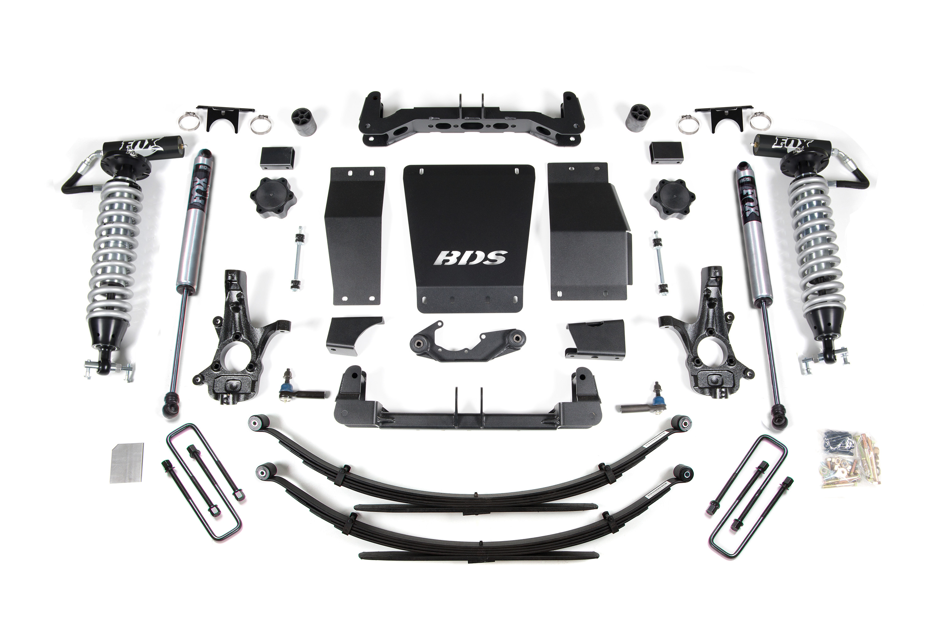 BDS Suspension BDS715F - 4 Inch Lift Kit - FOX 2.5 Coil-Over - Chevy Silverado or GMC Sierra 1500 (14-18) 4WD BDS Suspension BDS715F - 4 Inch Lift Kit - FOX 2.5 Coil-Over - Chevy Silverado or GMC Sierra 1500 (14-18) 4WD
