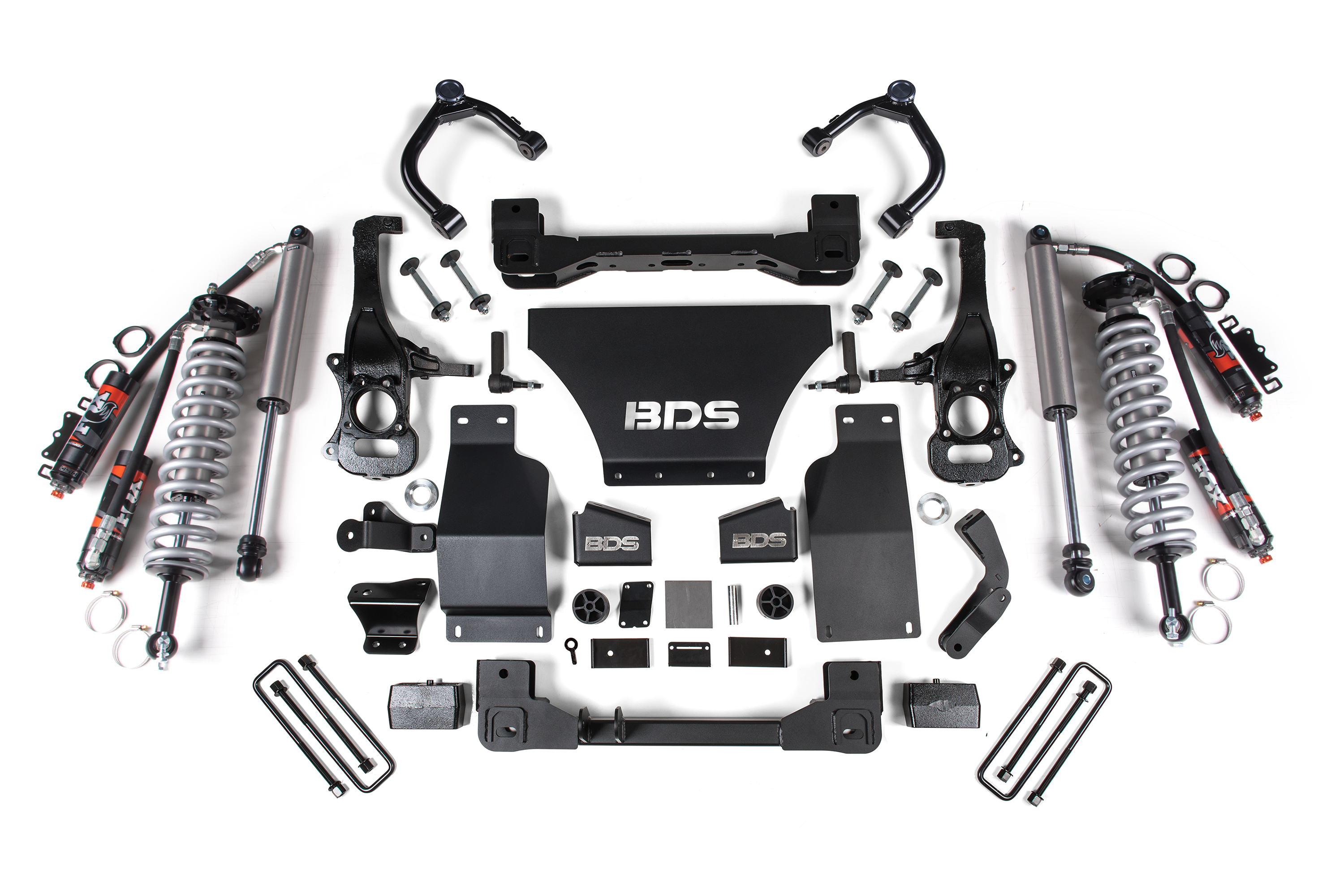 BDS Suspension BDS782FPE - 6 Inch Lift Kit - FOX 2.5 Performance Elite Coil-Over - Chevy Silverado or GMC Sierra 1500 (19-24) 4WD - Gas BDS Suspension BDS782FPE - 6 Inch Lift Kit - FOX 2.5 Performance Elite Coil-Over - Chevy Silverado or GMC Sierra 1500 (19-24) 4WD - Gas