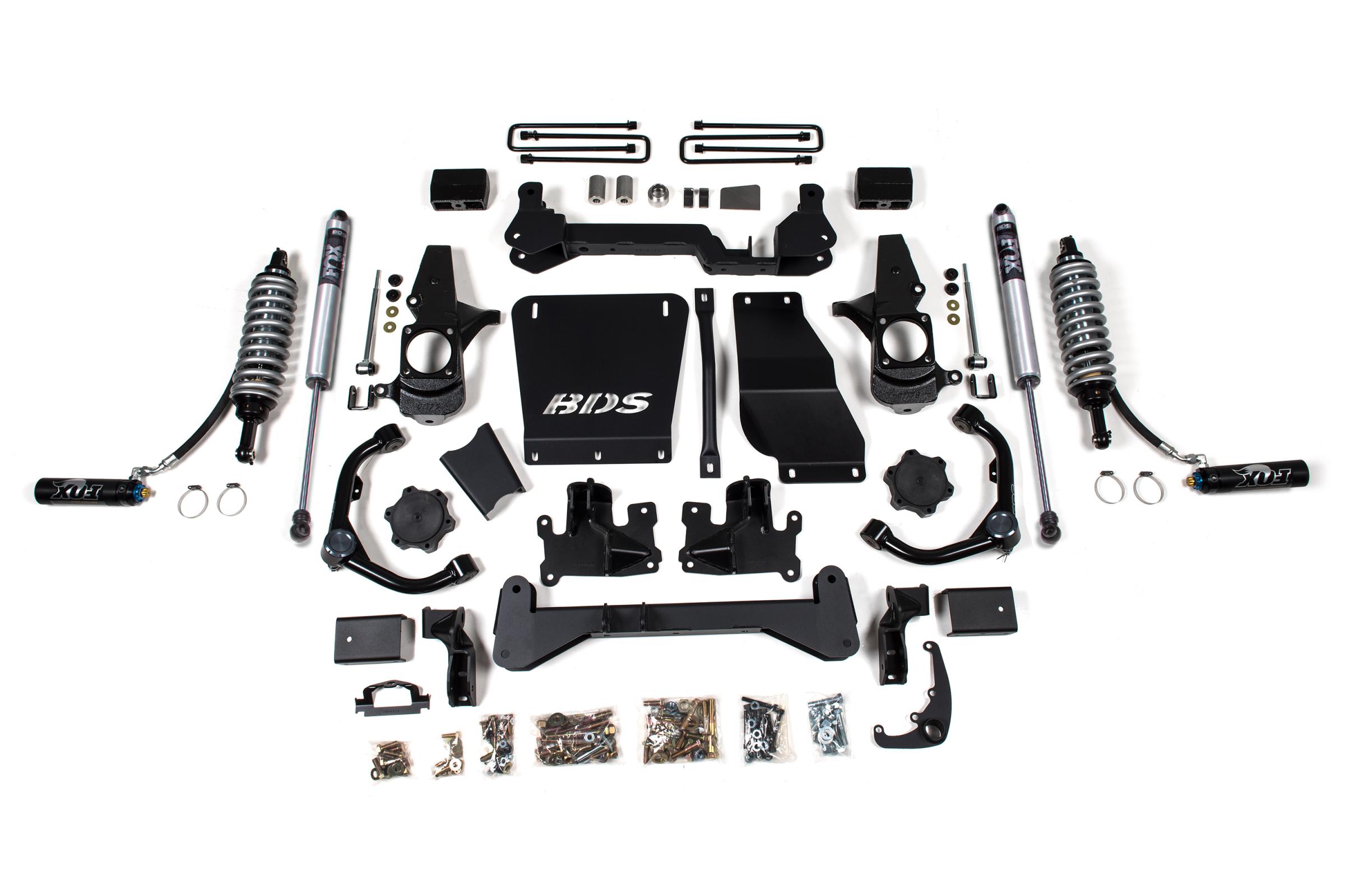 BDS Suspension BDS740FDSC - 4.5 Inch Lift Kit FOX 2.5 Coil-Over Conversion Silverado/Sierra 2500HD/3500HD 01-10 Diesel Fox 2.5 Performance Shocks BDS Suspension BDS740FDSC - 4.5 Inch Lift Kit FOX 2.5 Coil-Over Conversion Silverado/Sierra 2500HD/3500HD 01-10 Diesel Fox 2.5 Performance Shocks