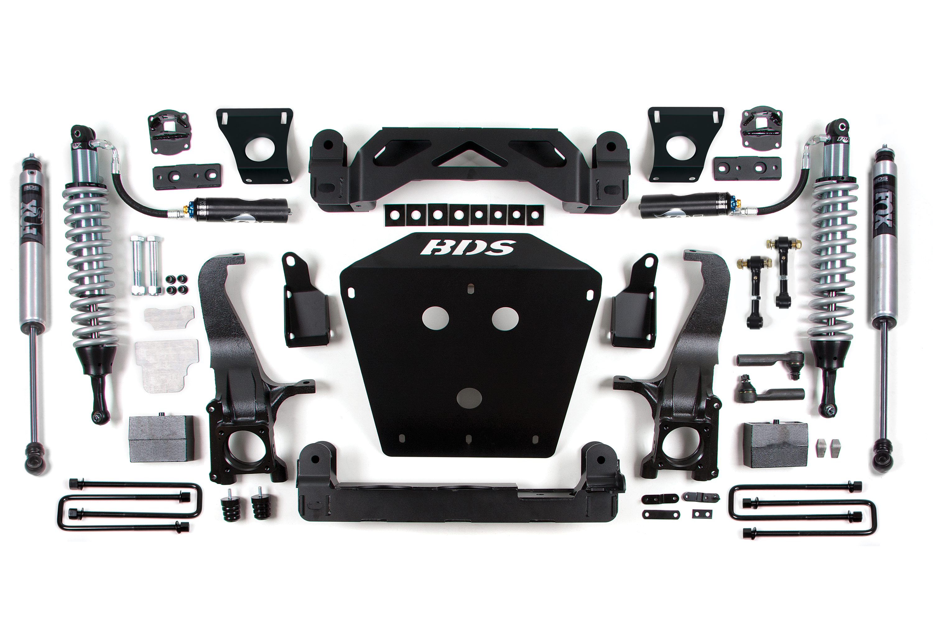 BDS Suspension BDS818FDSC - 7 Inch Lift Kit - FOX 2.5 Coil-Over - Toyota Tundra (16-21) 2/4WD