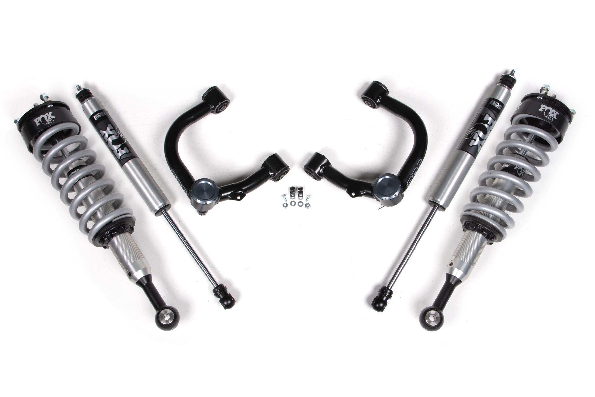 BDS Suspension BDS829FSL - 1 Inch Lift Kit FOX 2.0 Coil-Over Toyota Tacoma 16-23 4WD With Fox 2.0 Performance Shocks BDS Suspension BDS829FSL - 1 Inch Lift Kit FOX 2.0 Coil-Over Toyota Tacoma 16-23 4WD With Fox 2.0 Performance Shocks