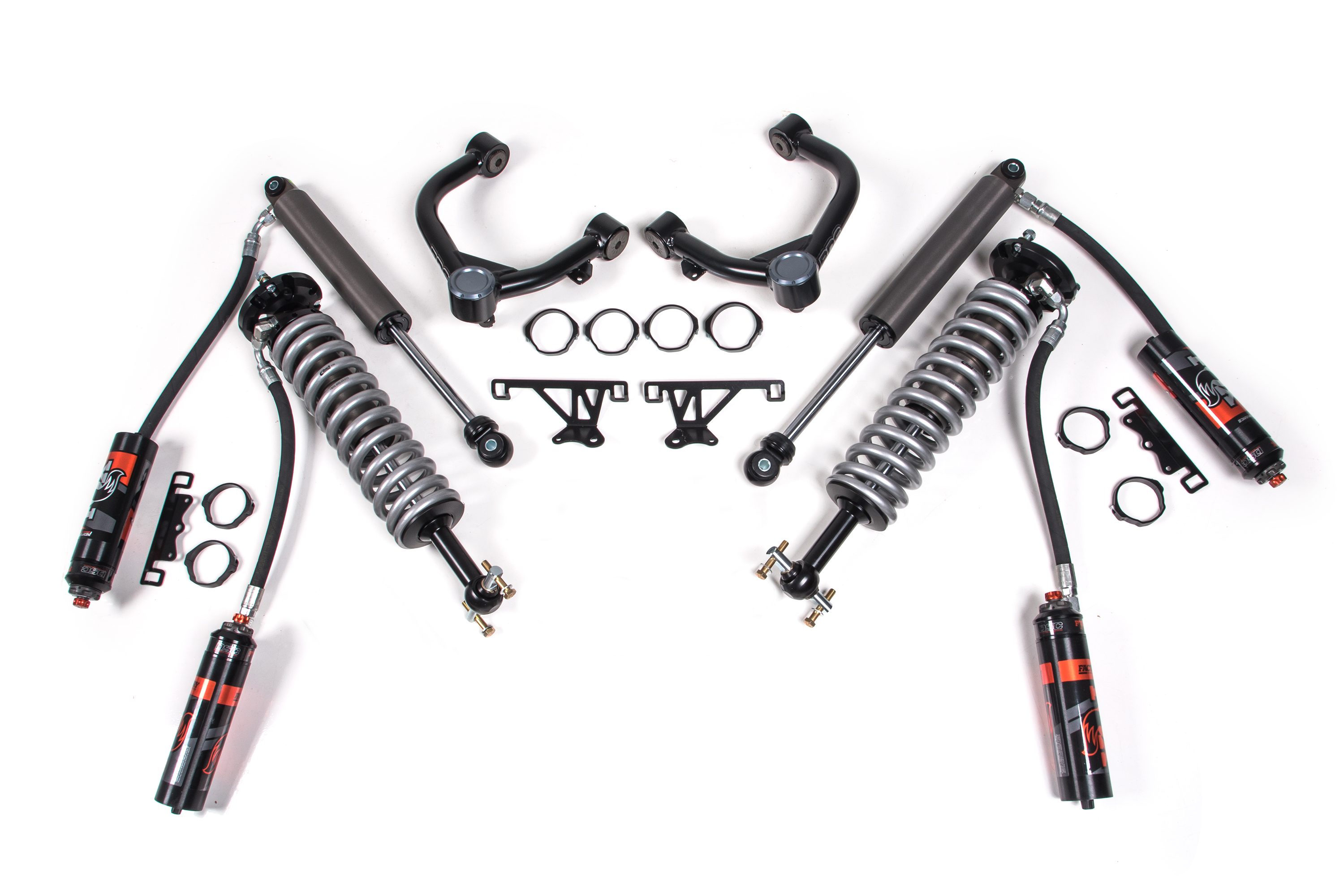 BDS Suspension BDS771FDSC - 2 Inch Lift Kit FOX 2.5 Coil-Over Silverado/Sierra 1500 19-24 4WD Fox 2.5 Performance Elite Shocks