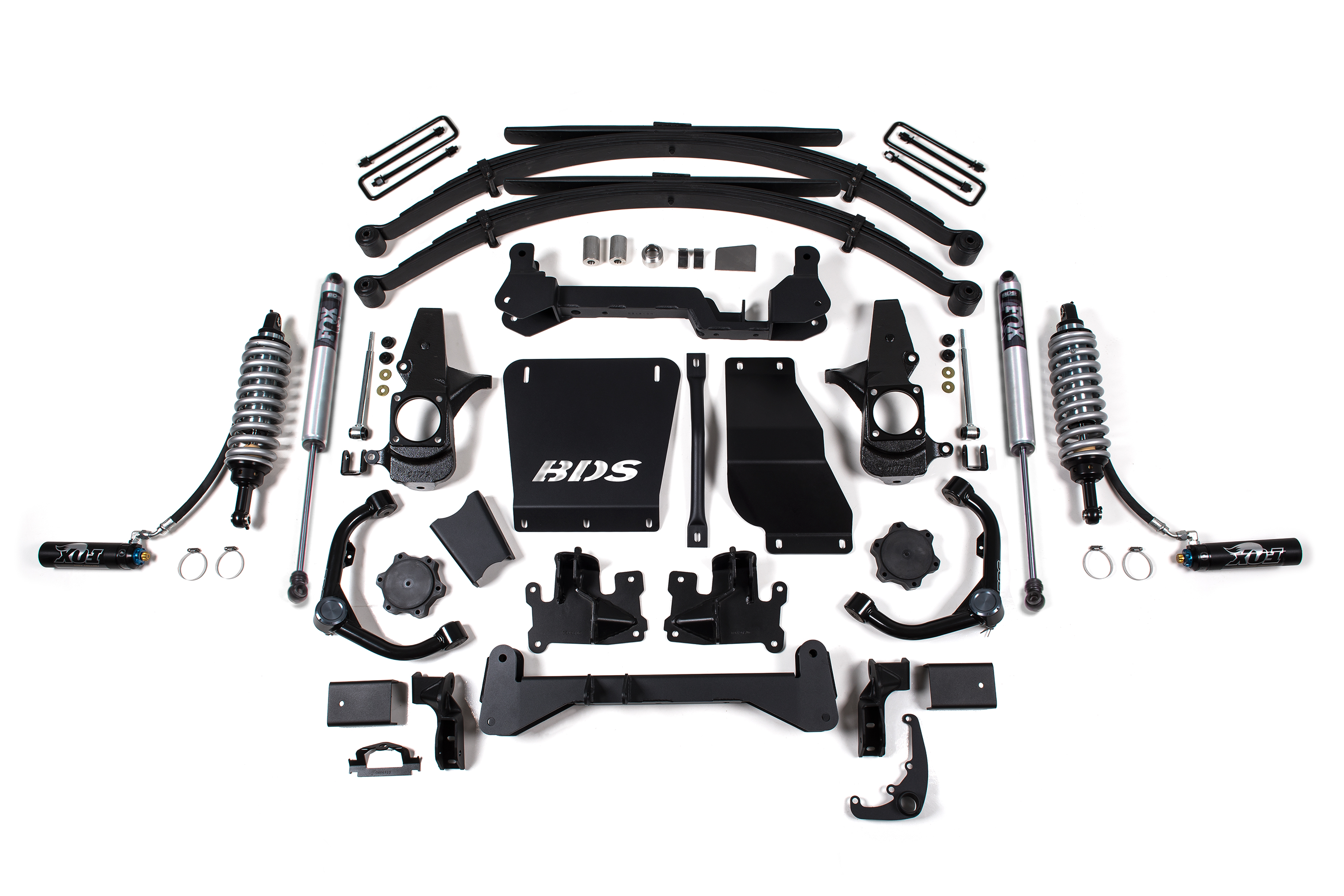 BDS Suspension BDS739FDSC - 6.5 Inch Lift Kit FOX 2.5 Coil-Over Conversion Silverado/Sierra 2500HD/3500HD 01-10 Diesel Leaf Springs Fox 2.5 Performance Shocks BDS Suspension BDS739FDSC - 6.5 Inch Lift Kit FOX 2.5 Coil-Over Conversion Silverado/Sierra 2500HD/3500HD 01-10 Diesel Leaf Springs Fox 2.5 Performance Shocks