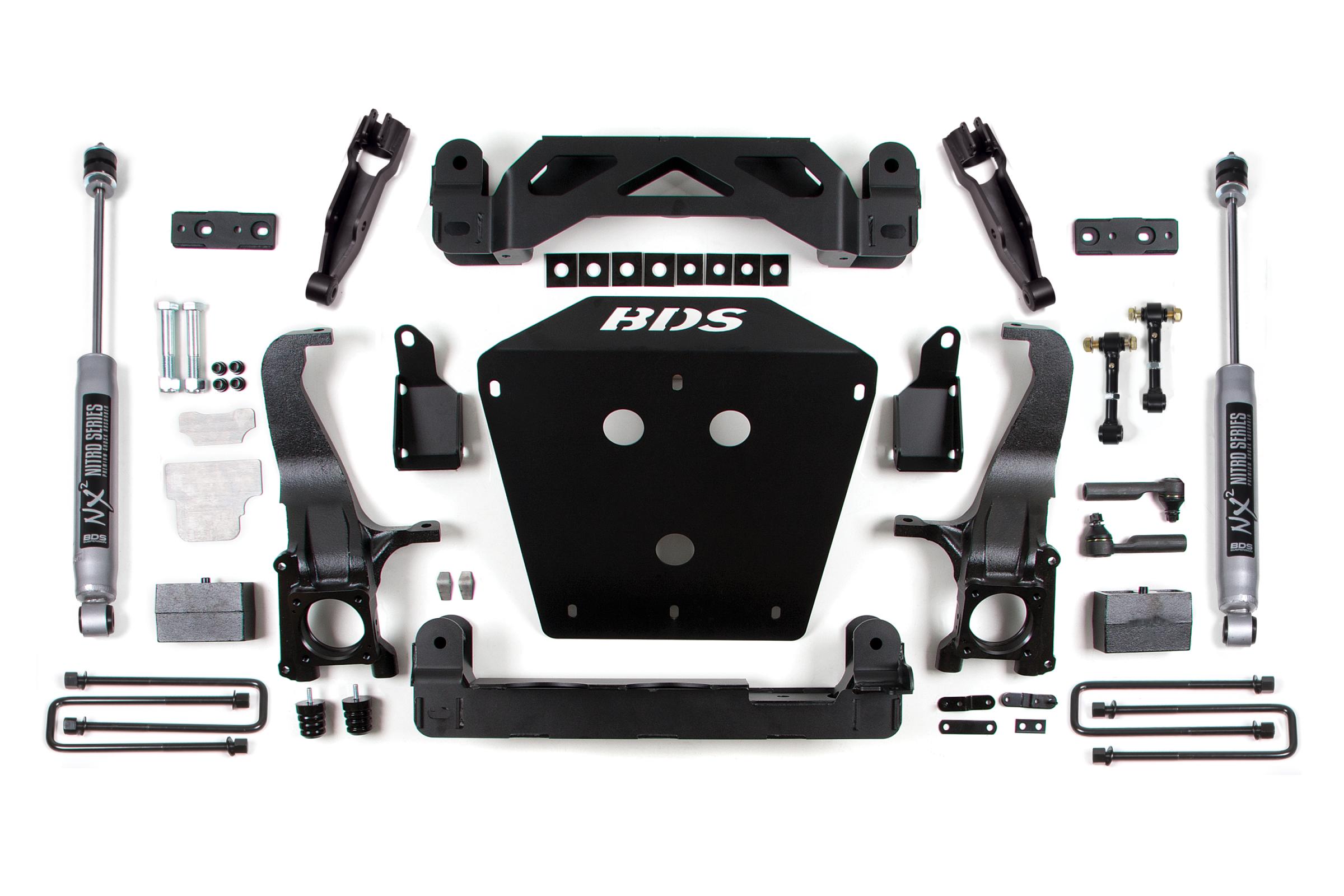 BDS Suspension BDS819H - 4.5 Inch Lift Kit Toyota Tundra 16-21 2/4WD NX2 Nitro