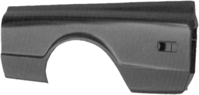Brothers Trucks A1041-68 - BEDSIDE - SHORT - LH Brothers Trucks A1041-68 - BEDSIDE - SHORT - LH