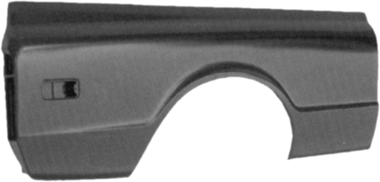 Brothers Trucks A1042-68 - BEDSIDE - SHORT - RH