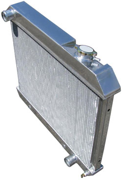 Brothers Trucks ALR66C3 - Aluminum Radiator - Auto - V8 - 3 Row Brothers Trucks ALR66C3 - Aluminum Radiator - Auto - V8 - 3 Row