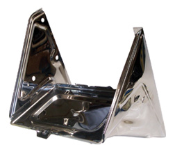 Brothers Trucks BBA6772 - Battery Tray - Black - Non A/C
