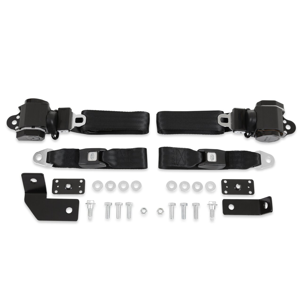Brothers Trucks BELTKT4-3BLACK - Seat Belt Kit - 3 Pt Brothers Trucks BELTKT4-3BLACK - Seat Belt Kit - 3 Pt