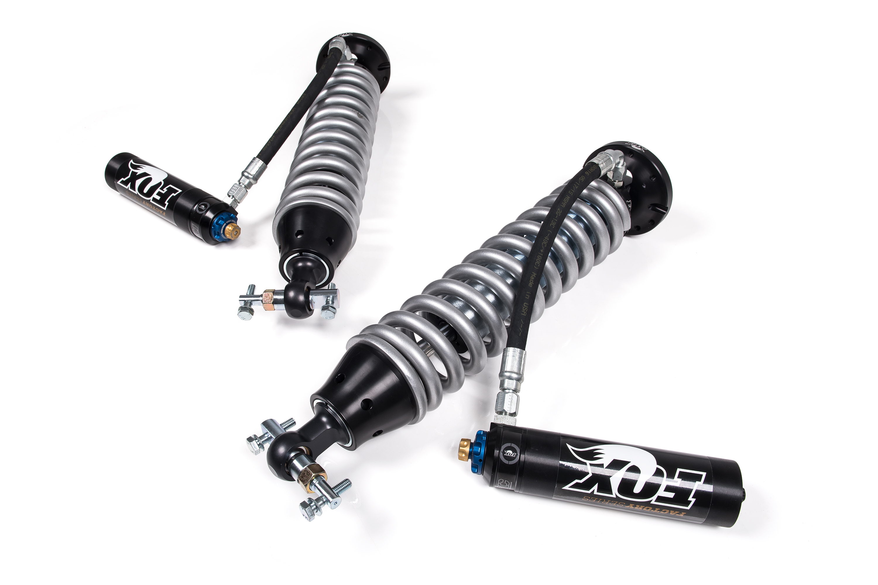 BDS Suspension FOX88306059 - FOX 2.5 Coil-Over Shocks w/ DSC Reservoir Adjuster - 6 Inch Lift - Factory Series - Chevy Silverado and GMC Sierra 1500 (07-18)