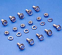 Brothers Trucks BPMB00S54-87 - Front Bed Panel Mounting Kit -  20-Pieces - Steel