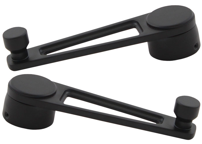 Brothers Trucks BWH87BK - Billet Window Handles - Black - Pair Brothers Trucks BWH87BK - Billet Window Handles - Black - Pair