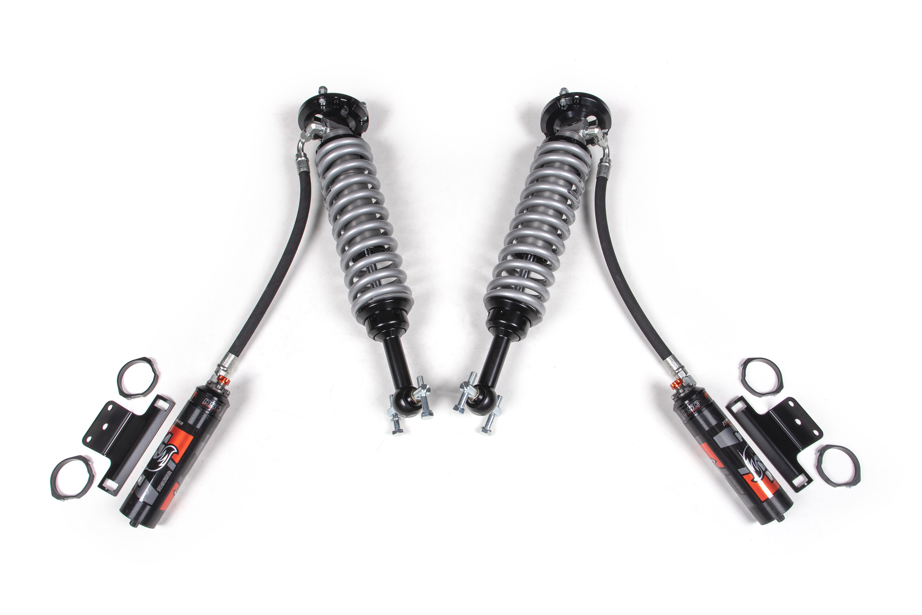 BDS Suspension FOX88406317 - FOX 2.5 Coil-Over Shocks w/ DSC Reservoir Adjuster - 0-3 Inch Lift - Performance Elite Series - Ford F150 (14-20) 4WD