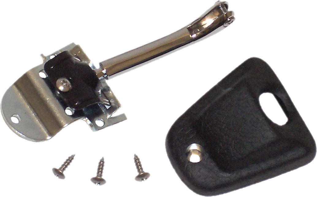Brothers Trucks C2007-69 - Inside Rearview Mirror Bracket - Deluxe - Chrome/Black