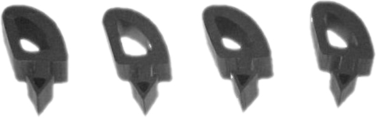 Brothers Trucks C3010-67 - Hood Bumper Set - Push-in Style - 4-Piece Brothers Trucks C3010-67 - Hood Bumper Set - Push-in Style - 4-Piece