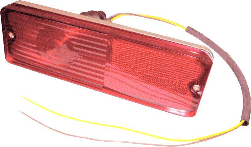 Brothers Trucks C9073-67 - Tail Light Assembly - Red - Fleetside - Left - Each