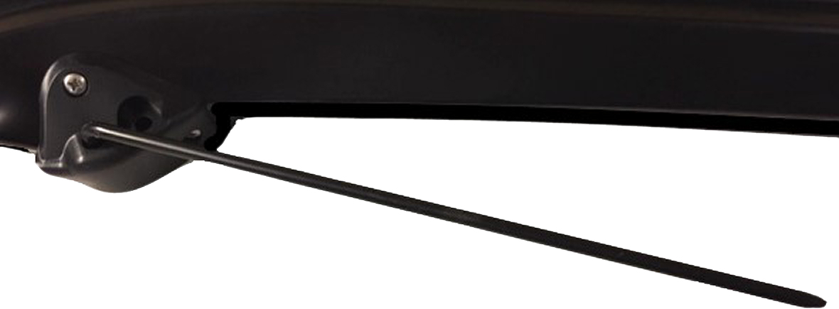 Brothers Trucks C9155L-69 - Sunvisor Arm w/ Bracket - Black - Left - Each