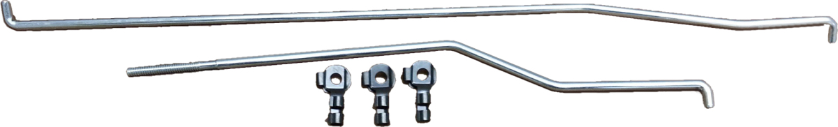 Brothers Trucks C9351-67 - Door Latch Relay Rod Set - 5-Pieces - Right