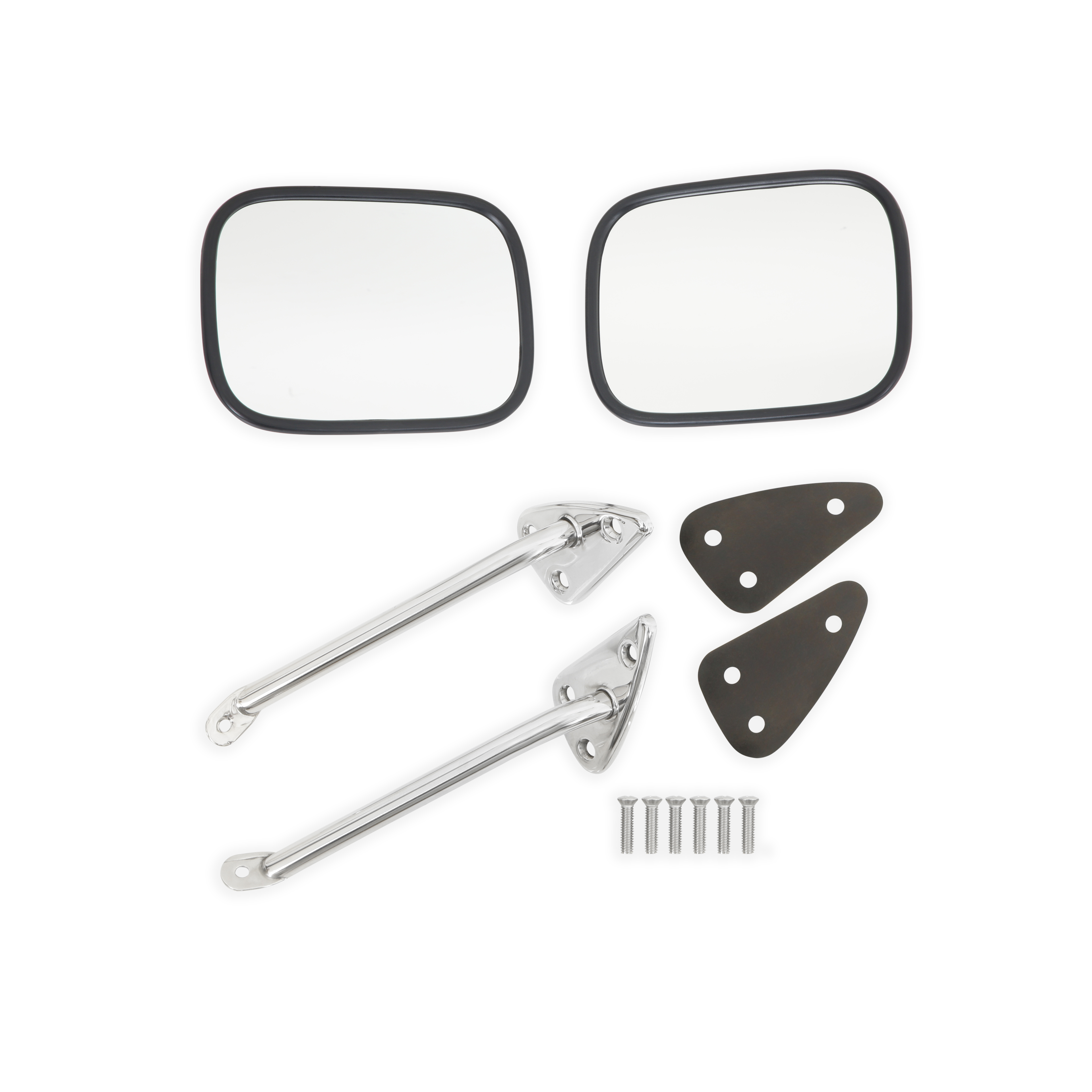 Brothers Trucks COMS3SC - Complete Mirror Set Rectangle - Pair Brothers Trucks COMS3SC - Complete Mirror Set Rectangle - Pair