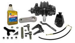 Brothers Trucks CPSK059STOCKSBC - Power Steering Kit-Small Block V8-1/2 Ton