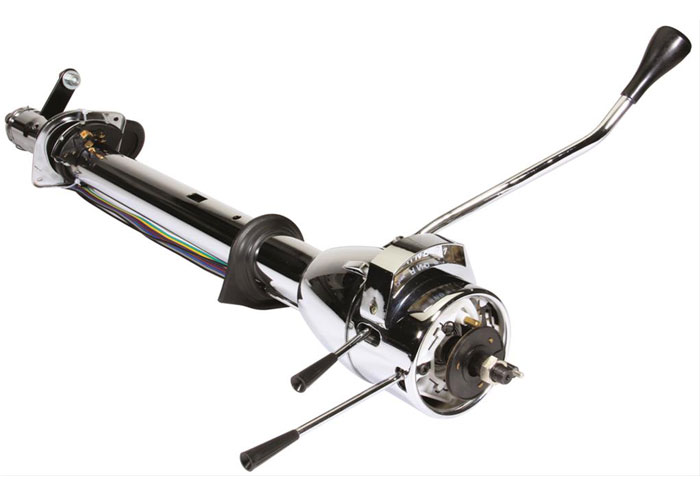 Brothers Trucks CSC677C - Reproduction Tilt Steering Column - Chrome/Auto