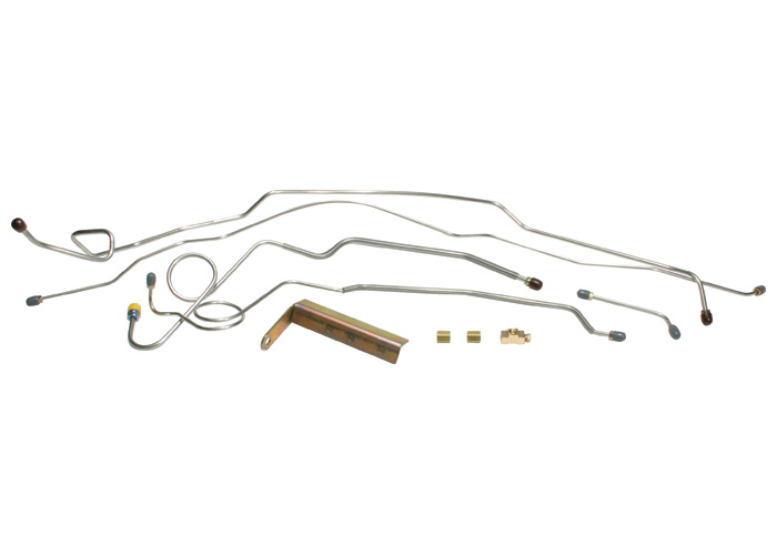 Brothers Trucks DBBL70O - Truck Disc Brake Conversion Brake Lines - Steel