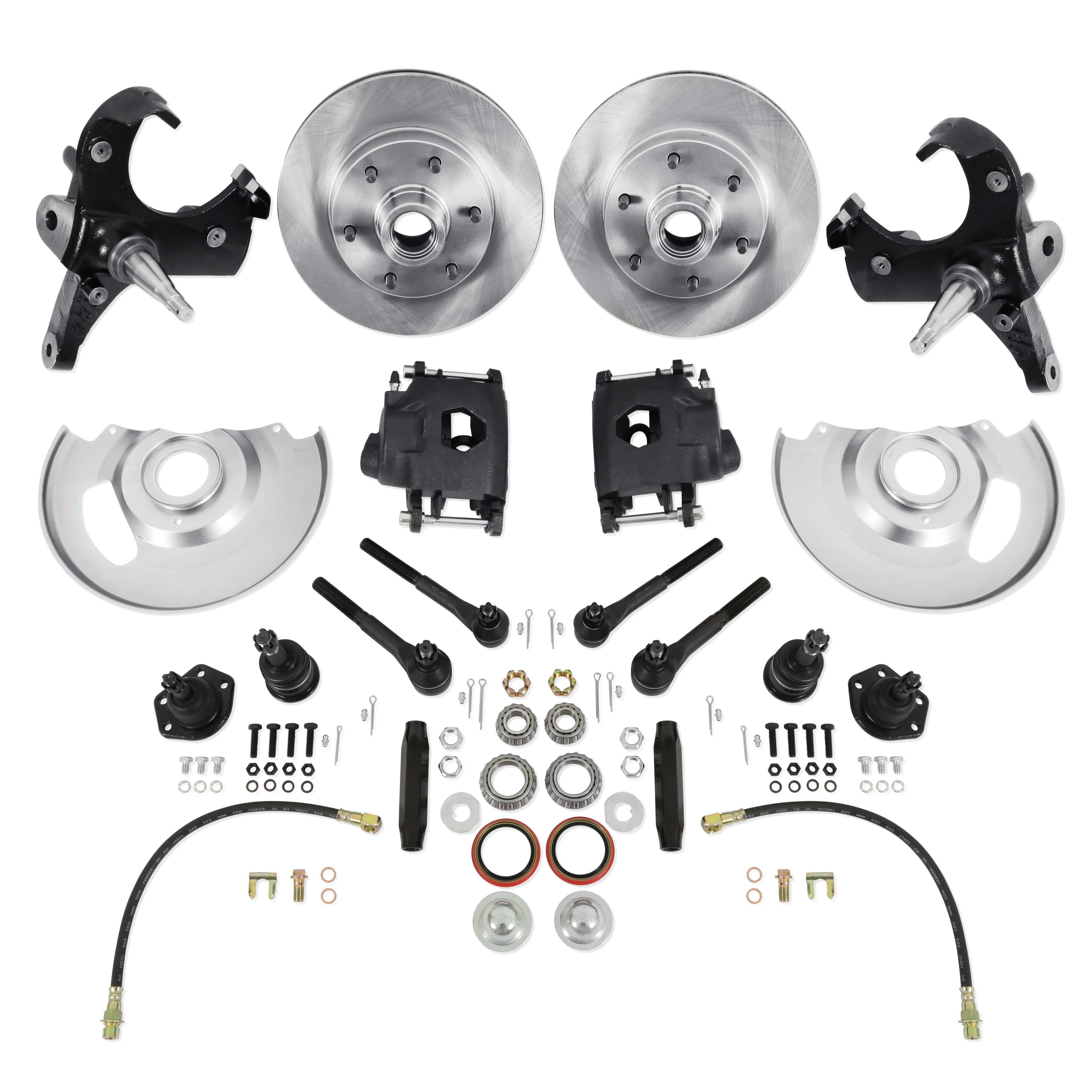 Brothers Trucks DBC6L20STOCK - Front Disc Brake Conversion - 6-Lug - Stock Spindles