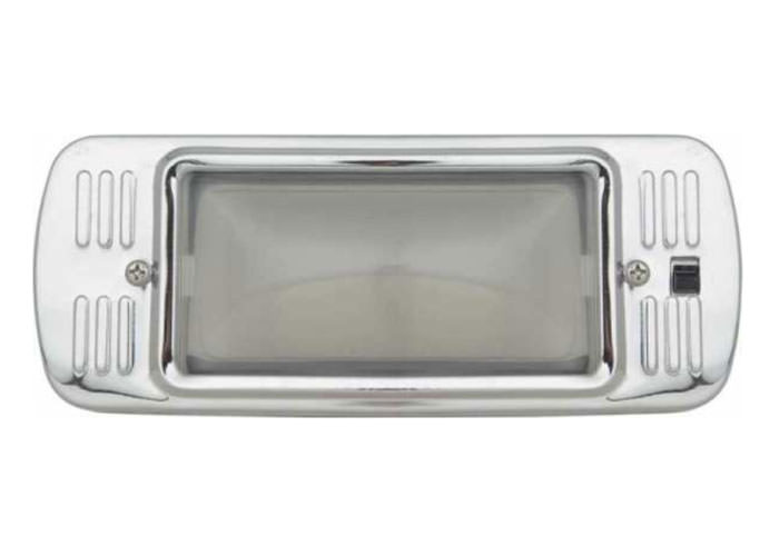 Brothers Trucks DLH47CH - Dome Lamp Assembly - Glass Lens - Chrome
