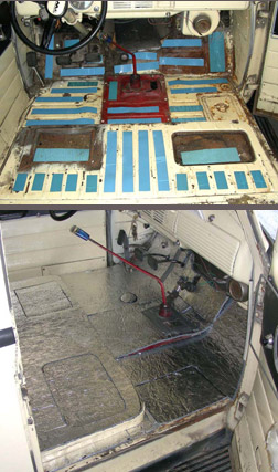 Brothers Trucks DSD87BF - Deluxe Floor Sound Deadener Kit - Blazer
