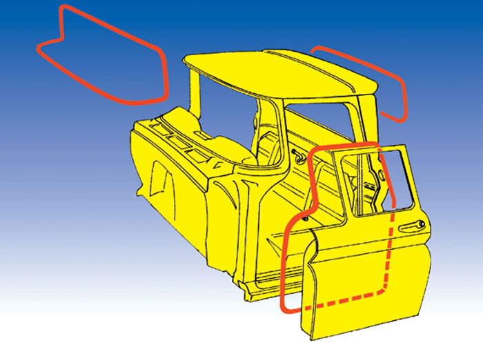 Brothers Trucks DSK1550 - Deluxe Seal Set - Deluxe - Fleetside