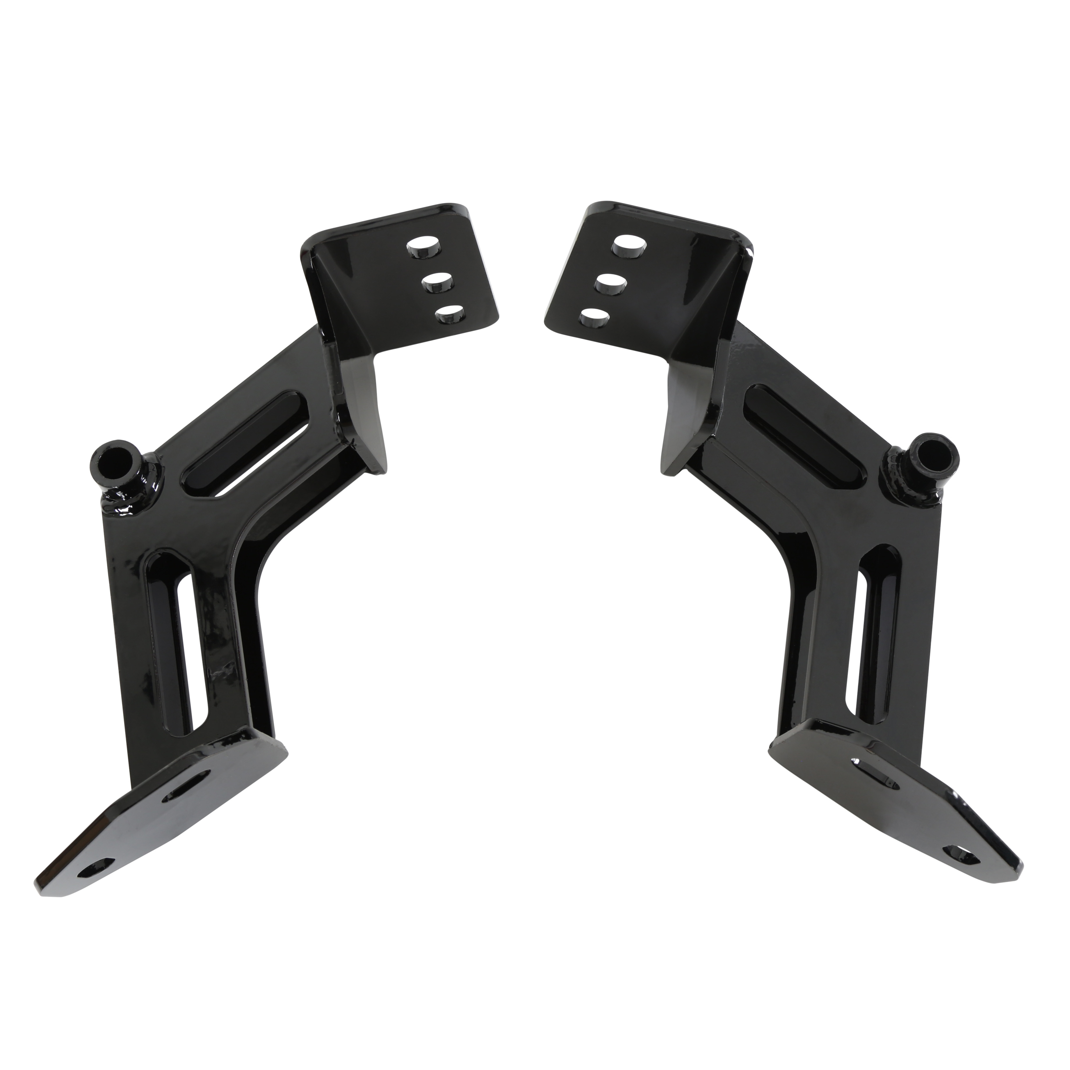 Brothers Trucks ESM6372 - Engine Mount Conversion Kit - Small Block V8 - Black - RWD Brothers Trucks ESM6372 - Engine Mount Conversion Kit - Small Block V8 - Black - RWD
