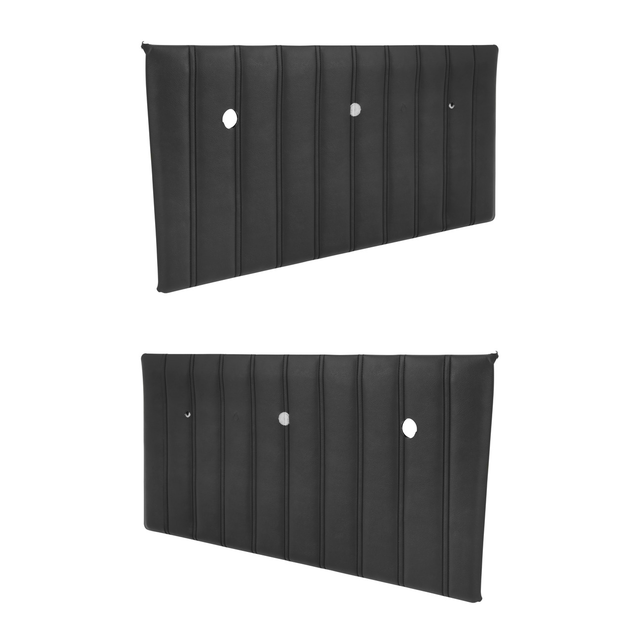 Brothers Trucks FP26800BLACK - Complete Door Panels - Black - Pair