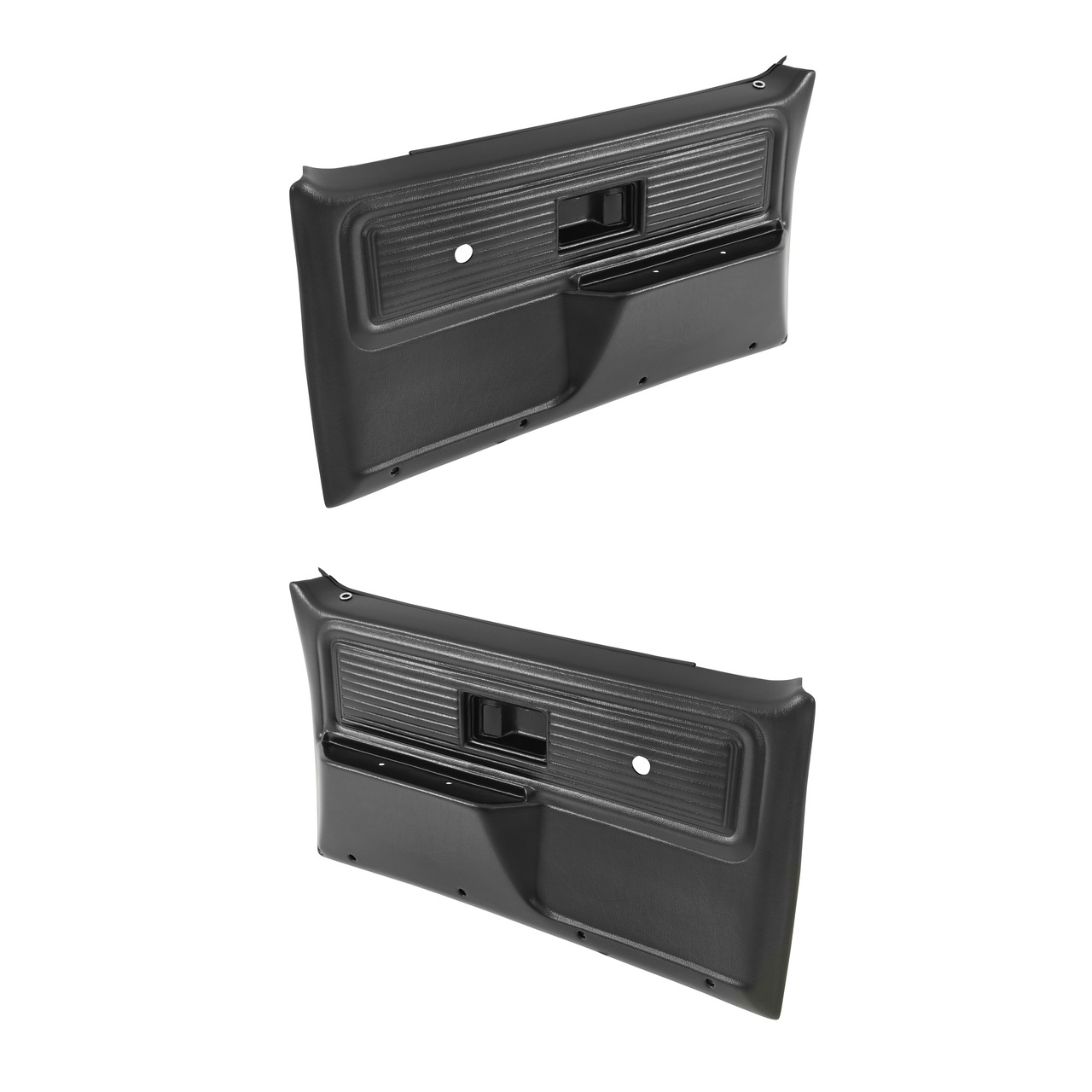 Brothers Trucks FP80FNNBLACK - Replacement Door Panels-Front-Non Power-Black-Pair