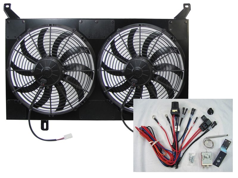 Brothers Trucks FS072DF - Dual Fan Assembly with Shroud