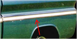Brothers Trucks FSM0900 - Bedside Molding -Upper-Fleetside-Longbed-Left/Right-Each