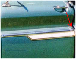 Brothers Trucks FSM05RH - Cab Molding - Upper - Right