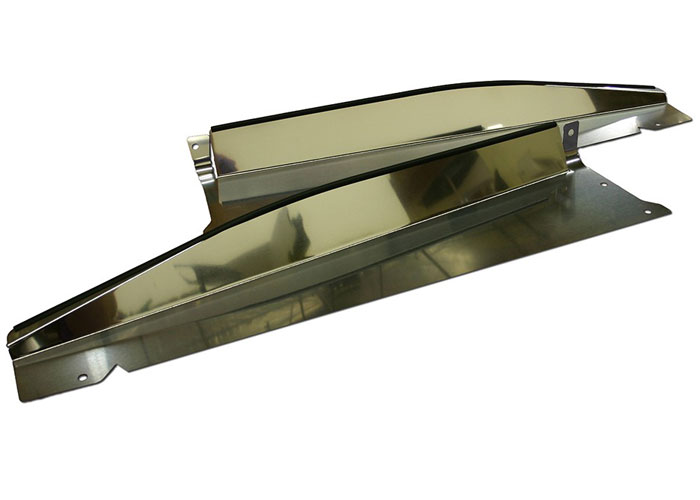 Brothers Trucks GSC72PS69-72 - Radiator Support/Grille Cover - Polished Brothers Trucks GSC72PS69-72 - Radiator Support/Grille Cover - Polished
