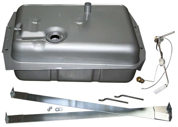 Brothers Trucks GTPDT66 - Gas Tank Set - Rear Mount - Steel - Top Fill - 17 Gallon