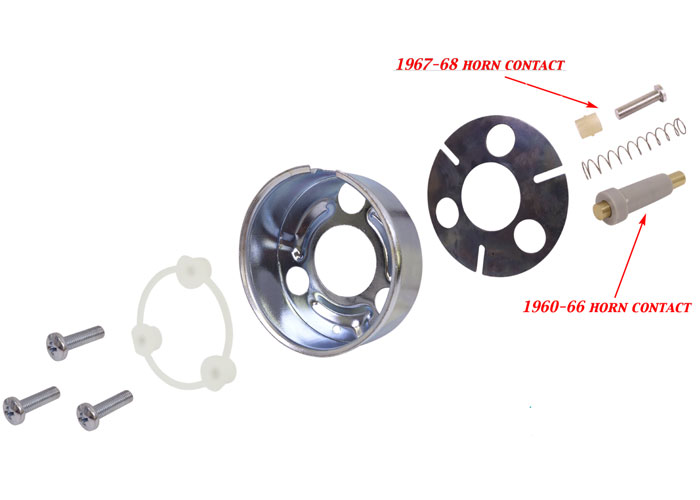 Brothers Trucks HB11KIT - Horn Button Install Kit Brothers Trucks HB11KIT - Horn Button Install Kit