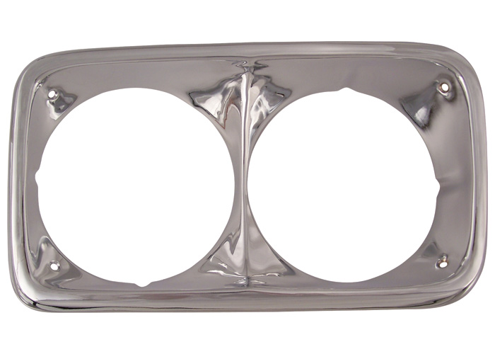 Brothers Trucks HLB72GM - Headlight Bezels - Chrome - Pair