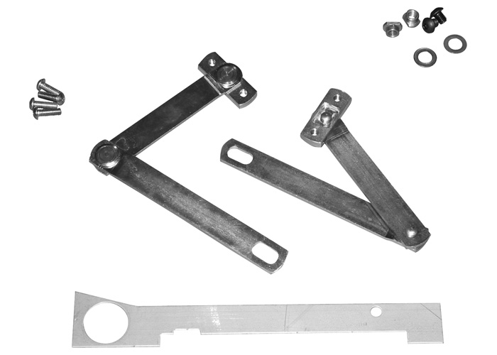 Brothers Trucks HTGL66S - Hidden Tailgate Link Kit - Fleetside - Stainless