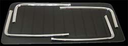 Brothers Trucks HTS6772BLACK - Deluxe Headliner - with Trim - Black Brothers Trucks HTS6772BLACK - Deluxe Headliner - with Trim - Black