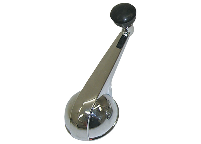 Brothers Trucks IWH47PR - Interior Window Handles - Chrome/Black - Pair